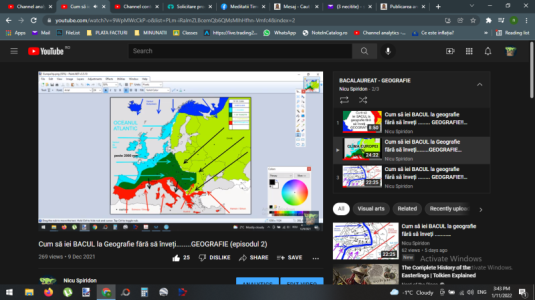 Pregatire pentru BACALAUREAT - disciplina geografie