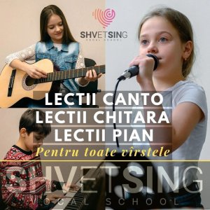 Vocal School - ShvetSing. Lecții Canto, Pian și Chitară