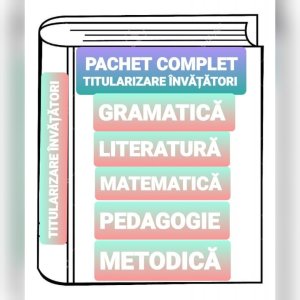 Sinteze Titularizare Învățători 2022