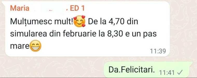 Curs intensiv de pregătire Bac Limba Română